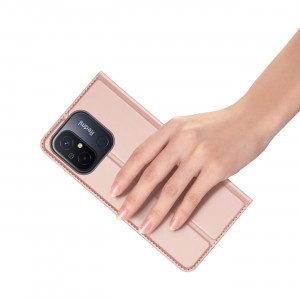 Калъф тип книга DUX DUCIS Skin Pro - Xiaomi Poco C55 / Redmi 12C Cover розов - Img 7