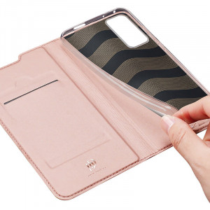 Калъф тип книга DUX DUCIS Skin Pro - Xiaomi Poco M6 Pro / Redmi 12 / 12R розов - Img 7