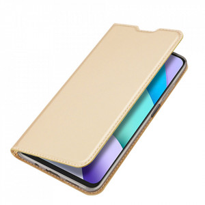 Калъф тип книга DUX DUCIS Skin Pro - Xiaomi Redmi 10 / 10 2022 / Note 11 4G златист - Img 4