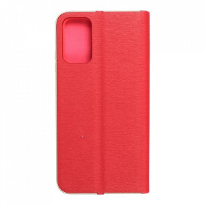 Калъф тип книга FORCELL Luna Gold - Xiaomi Redmi 9T червен - Img 3