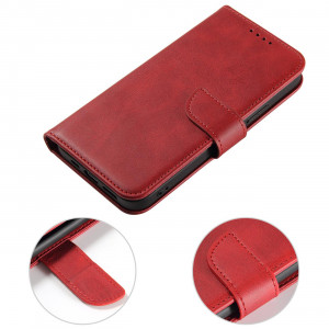 Калъф тип книга Magnet Elegant - iPhone 15 Plus Red - Img 2
