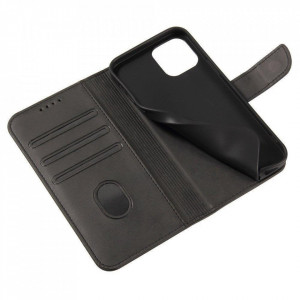 Калъф тип книга Magnet Elegant - OnePlus Nord N200 5G черен - Img 7
