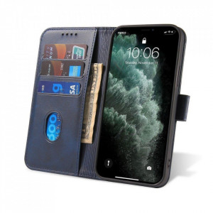 Калъф тип книга Magnet Elegant - Samsung Galaxy A03s син - Img 6