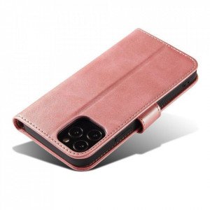 Калъф тип книга Magnet Elegant - Xiaomi Poco M4 Pro 5G розов - Img 5