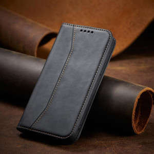 Калъф тип книга Magnet Fancy - iPhone 12 Pro Max черен - Img 9