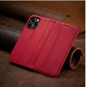 Калъф тип книга Magnet Fancy - iPhone 14 Pro червен - Img 9
