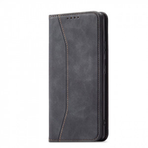 Калъф тип книга Magnet Fancy - Samsung Galaxy S22+ черен - Img 2
