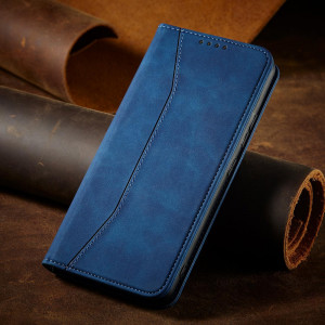 Калъф тип книга Magnet Fancy - Samsung Galaxy S23+ син - Img 9