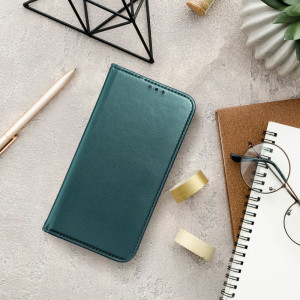 Калъф тип книга Smart Magneto - iPhone 15 Plus тъмнозелен - Img 7