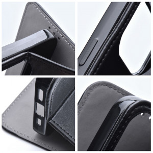 Калъф тип книга Smart Magneto - iPhone 15 Pro Max черен - Img 5