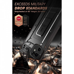 Калъф 360° със стойка и клипс SUPCASE Unicorn Beetle Pro - iPhone 11 черен - Img 7