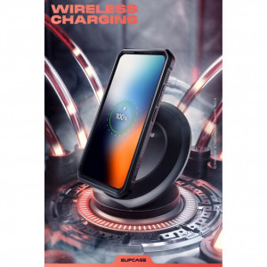 Калъф 360° със стойка и клипс SUPCASE Unicorn Beetle Pro - Samsung Galaxy S22+ черен - Img 9