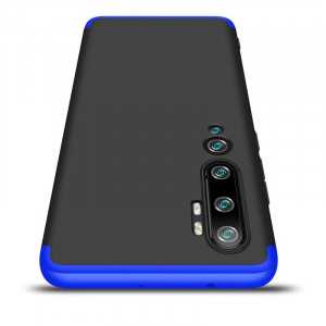 Калъф 360° GKK Full Body Cover (без стъклен протектор) - Xiaomi Mi Note 10 / 10 Pro / CC9 Pro черен / червен - Img 3