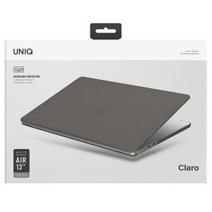 Калъф UNIQ Claro - MacBook Air 13 (2022) опушено сиво - Img 3