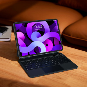 Магнитен калъф с безжична клавиатура Baseus Brilliance - iPad Pro 11" (1st gen 2018) / Pro 11" (2nd gen 2020) / Pro 11" (3rd gen 2021) / Pro 11" (4th gen 2022) / Air 10.9" (4th gen 2020) / (5th gen 2022) сив - Img 11