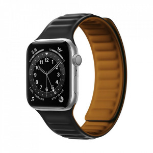 Магнитна каишка Magnetic - Apple Watch 41mm Series 7 черен - Img 1