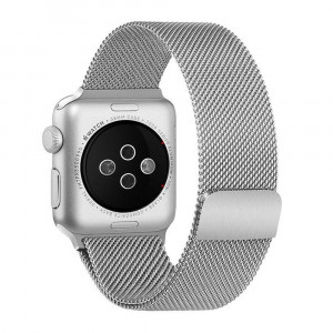 Магнитна стоманена каишка Magnetic - Apple Watch 40mm Series 6 / 40mm Series 5 / 40mm Series 4 / 38mm Series 3 / 38mm Series 2 червен - Img 11