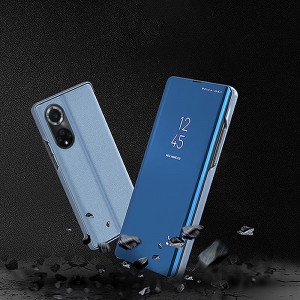 Огледален калъф тип книга Clear View - Huawei nova 9 черен - Img 9