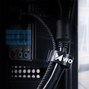 Органайзер за кабели WOZINSKY Hook and Loop 2m WVO2mBK - Img 9