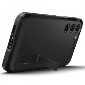 Оригинален гръб със стойка SPIGEN Tough Armor - Samsung Galaxy S23 черен - Img 12