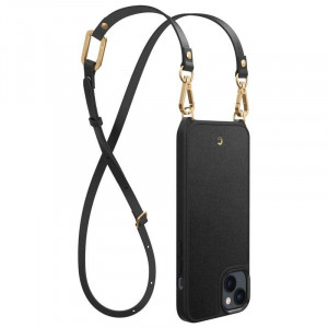 Оригинален гръб с презрамка SPIGEN Cyrill Classic Charm MagSafe - iPhone 14 Plus черен - Img 9