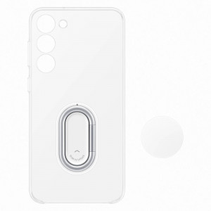 Оригинален гръб с ринг стойка SAMSUNG Clear Gadget (EF-XS916CTEGWW) - Samsung Galaxy S23+ прозрачен - Img 9
