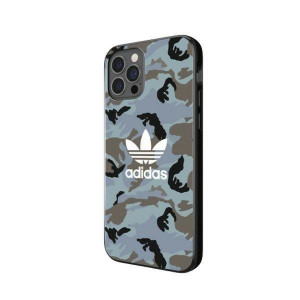 Оригинален гръб ADIDAS OR Snap Camo - iPhone 12 / 12 Pro син / черен - Img 6