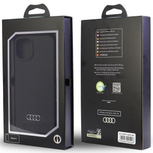 Оригинален гръб AUDI Silicone AU-LSRIP11-Q3 / D1-BK - iPhone 11 черен - Img 7