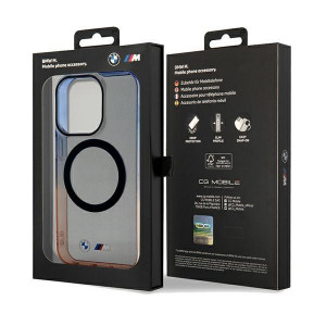 Оригинален гръб BMW Gradient Bumper MagSafe case - iPhone 15 Pro сив - Img 8