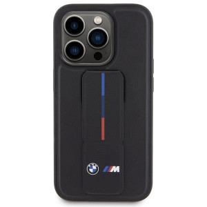 Оригинален гръб BMW Grip Hot Stamp -iPhone 15 Pro Max черен - Img 3