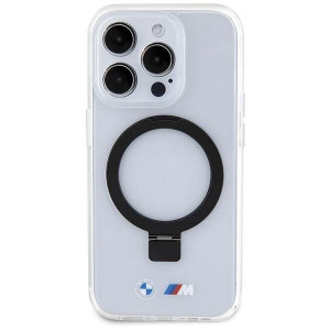 Оригинален гръб BMW Ring Stand M MagSafe - iPhone 15 Pro Max прозрачен - Img 3