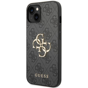 Оригинален гръб GUESS 4G Big Metal Logo - iPhone 15 сив - Img 2