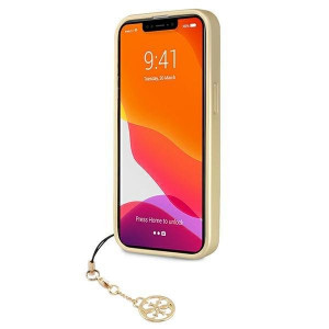 Оригинален гръб GUESS 4G Charms GUHCP13XGF4GGR - iPhone 13 Pro Max сив - Img 5