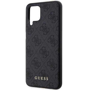 Оригинален гръб GUESS 4G Metal Gold Logo GUHCSM33G4GFGR - Samsung Galaxy M33 сив - Img 6