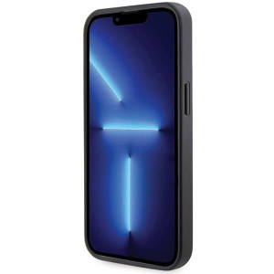 Оригинален гръб GUESS 4G Metal Logo с презрамка GUHCP13LP4TDSCPK - iPhone 13 Pro черен - Img 5