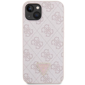 Оригинален гръб GUESS 4G Metal Logo с презрамка GUHCP14XP4TDSCPP - iPhone 14 Pro Max розов - Img 3
