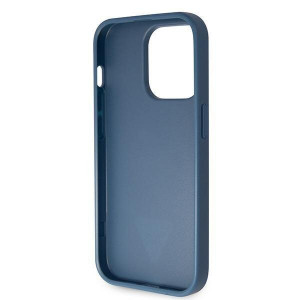 Оригинален гръб GUESS 4G Metal Logo с презрамка GUHCP15XP4TDSCPB - iPhone 15 Pro Max син - Img 8