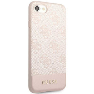 Оригинален гръб GUESS 4G Stripe GUHCI8G4GLPI - iPhone 7 / 8 / SE (2nd gen) / SE (3rd gen) розов - Img 4