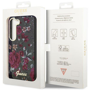 Оригинален гръб GUESS Flower GUHCS23MHCFWSA - Samsung Galaxy S23+ каки - Img 8