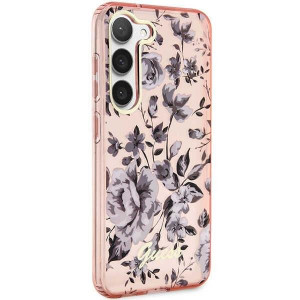 Оригинален гръб GUESS Flower GUHCS23MHCFWSP - Samsung Galaxy S23+ розов - Img 4