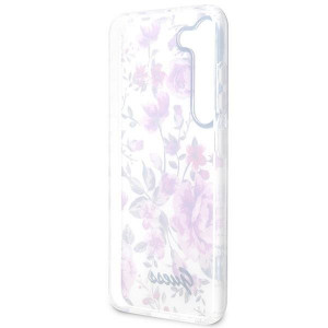 Оригинален гръб GUESS Flower GUHCS23MHCFWST - Samsung Galaxy S23+ бял - Img 7