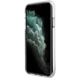 Оригинален гръб GUESS Flower MagSafe GUHMN61HCFWSP - iPhone 11 розов - Img 5