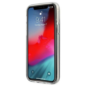 Оригинален гръб GUESS Glitter Gradient GUHCP12MPCUGLSBK - iPhone 12 / 12 Pro черен - Img 5