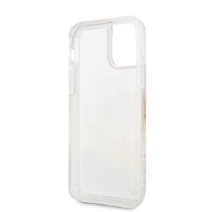 Оригинален гръб GUESS Gradient Liquid Glitter Circle Logo GUHCN58LGIRGP - iPhone 11 Pro бял - Img 8