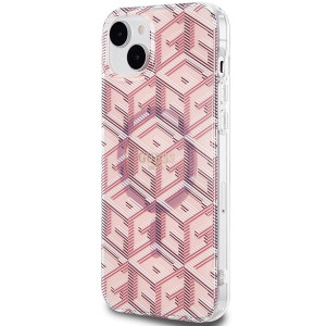 Оригинален гръб GUESS IML GCube MagSafe - iPhone 15 Plus / 14 Plus розов - Img 2