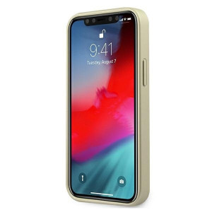 Оригинален гръб GUESS Iridescent GUHCP12SIGLGO - iPhone 12 mini златист - Img 5