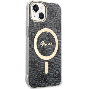 Оригинален гръб GUESS MagSafe - iPhone 15 Plus / 14 Plus черен - Img 3