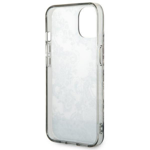 Оригинален гръб GUESS Porcelain GUHCP14MHGPLHG - iPhone 14 Plus сив - Img 7
