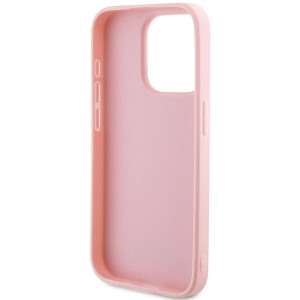 Оригинален гръб GUESS Saffiano Iridescent Script - iPhone 14 Pro Max розов - Img 7