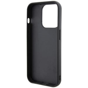 Оригинален гръб KARL LAGERFELD Gripstand Saffiano Karl & Choupette Pins - iPhone 14 Pro черен - Img 7